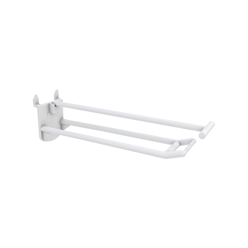 Крючок двойной в картон с держателем под ценник длина 250 мм DOUBLE HOOK-PH-CR–250 EPG