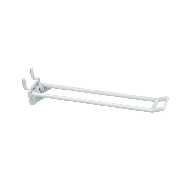 Крючок двойной пластиковый в перфорацию DOUBLE HOOK-MP-100 EPG