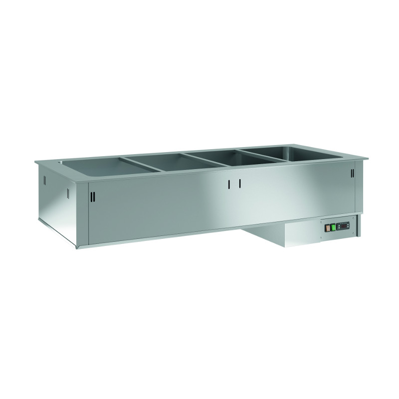 Мармит для 1 и 2 блюд EMAINOX IBM3 8046001 с автонаполнением встраиваемый