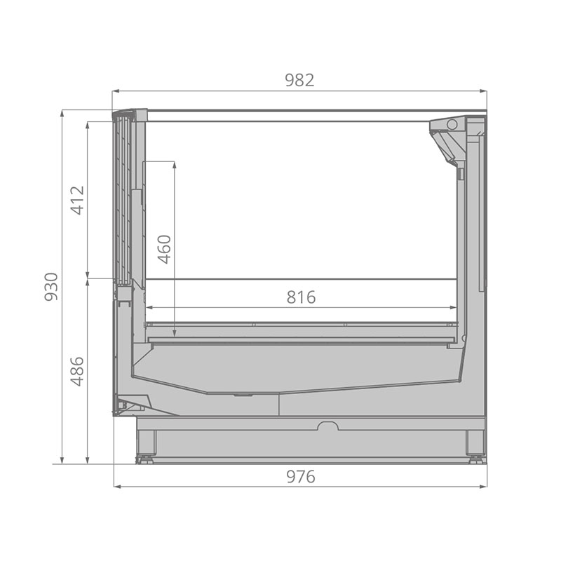 Низкотемпературная бонета Brandford Krios 375 Open Top