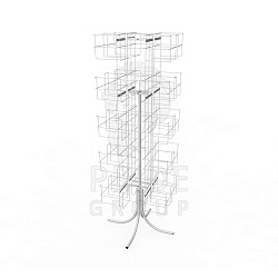 картинка Стойка для колготок вращающаяся 30 ячеек