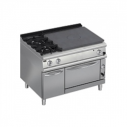 картинка Плита со сплошной поверхностью газовая 900 серии Apach Chef Line LRSTG129R2FG