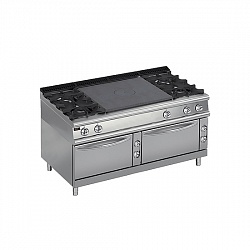 картинка Плита со сплошной поверхностью газовая 700 серии Apach Chef Line LRSTG167R4FG